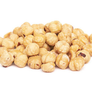 Hazelnut isolated on a white background