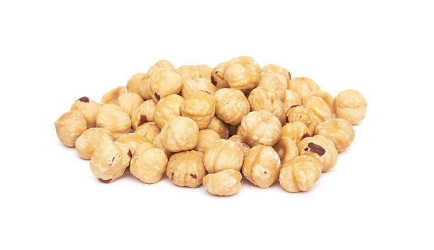 Hazelnut isolated on a white background